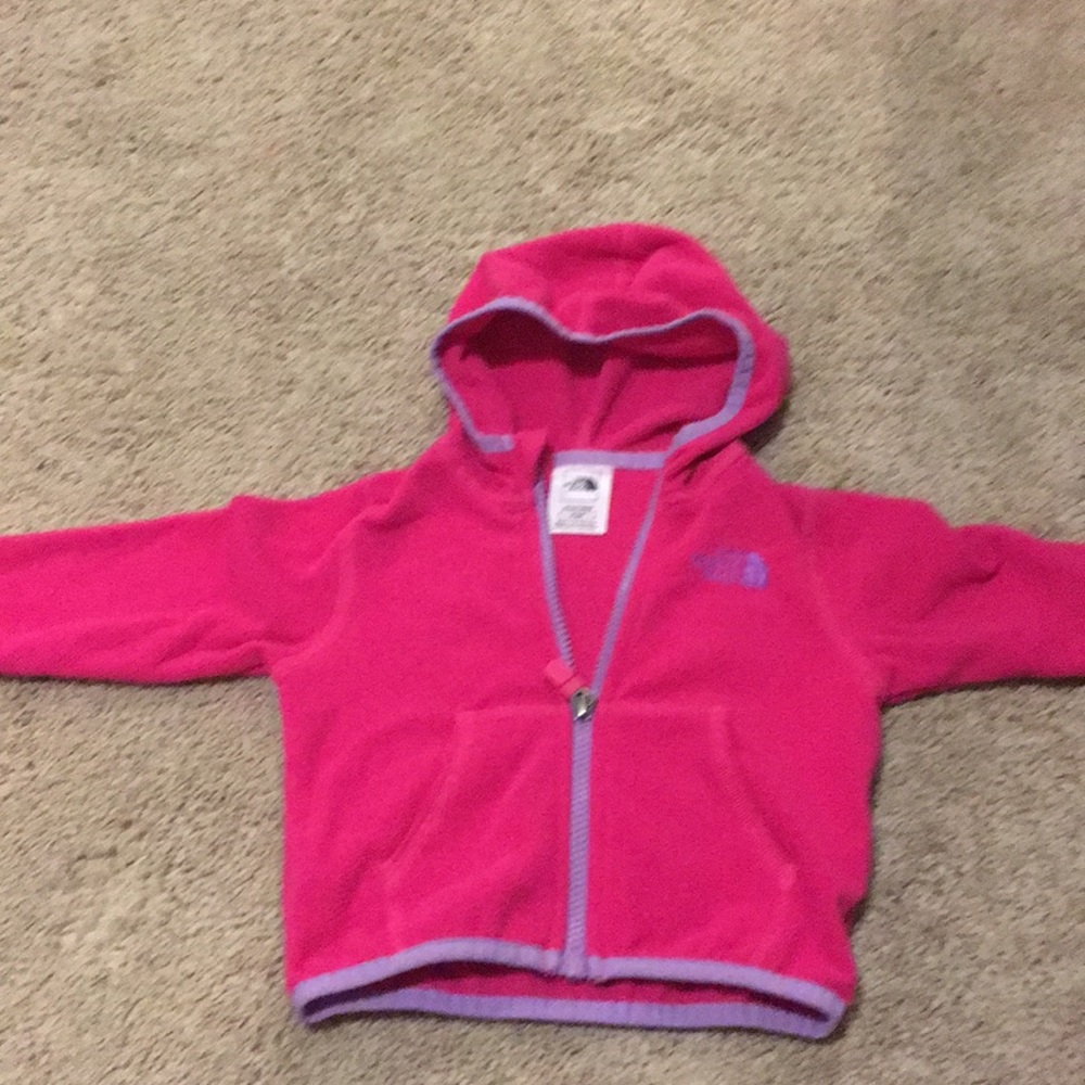 The north face baby fleece jacket